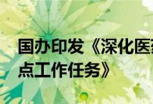 国办印发《深化医药卫生体制改革2024年重点工作任务》