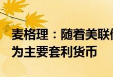 麦格理：随着美联储降息 2025年美元可能成为主要套利货币