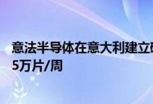 意法半导体在意大利建立碳化硅产业园 预计晶圆产量可达1.5万片/周