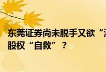 东莞证券尚未脱手又欲“清仓”中山证券 锦龙股份接连甩卖股权“自救”？