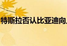 特斯拉否认比亚迪向上海储能工厂供货的报道
