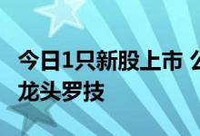 今日1只新股上市 公司深度绑定全球电脑外设龙头罗技