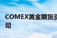 COMEX黄金期货涨0.83% 报2395.1美元/盎司