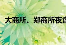 大商所、郑商所夜盘收盘普涨 纯碱涨超3%