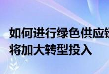 如何进行绿色供应链转型？报告显示过半企业将加大转型投入