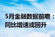 5月金融数据前瞻：政府债发行明显加速 社融同比增速或回升