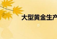 大型黄金生产商 筹划赴港上市
