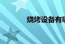 烧烤设备有哪些（烧烤设备）