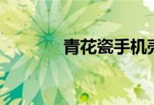 青花瓷手机壳（青花瓷手机）