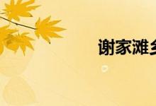 谢家滩乡(谢家滩)