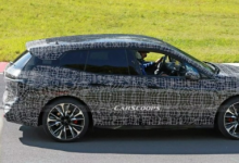 更新后的 BMW iX 在测试中被发现