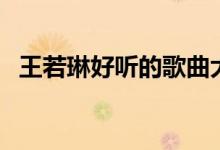 王若琳好听的歌曲大全（王若琳好听的歌）