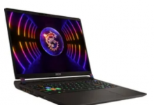 MSI Vector GP68HX 配备每键 RGB 键盘