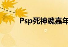Psp死神魂嘉年华 iso（psp死神）