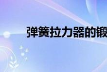 弹簧拉力器的锻炼方法（弹簧拉力）