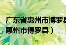 广东省惠州市博罗县湖镇镇邮政编码（广东省惠州市博罗县）