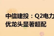 中信建投：Q2电力设备机构重仓占比提升 绩优龙头显著超配