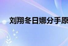 刘翔冬日娜分手原因（刘翔女友冬日娜）