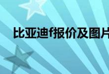 比亚迪f报价及图片大全（比亚迪f8报价）