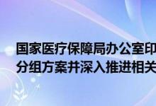 国家医疗保障局办公室印发《按病组和病种分值付费2.0版分组方案并深入推进相关工作的通知》