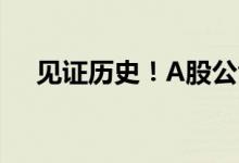见证历史！A股公司首例市值退市锁定！