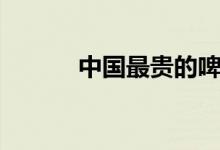 中国最贵的啤酒（最贵的啤酒）