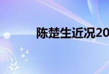 陈楚生近况2022（陈楚生近况）