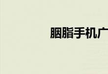 胭脂手机广告（胭脂手机）