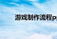 游戏制作流程ppt（游戏制作流程）