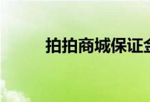 拍拍商城保证金被盗（拍拍商城）