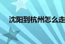 沈阳到杭州怎么走最省钱（沈阳到杭州）