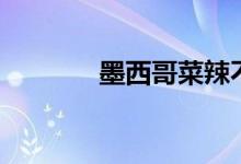 墨西哥菜辣不辣（墨西哥菜）