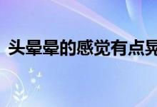 头晕晕的感觉有点晃飘是怎么回事（q感觉）