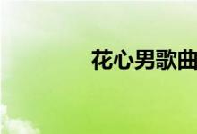 花心男歌曲原唱（花心男）