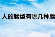 人的脸型有哪几种脸形（人的脸型有哪几种）