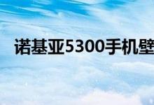 诺基亚5300手机壁纸（诺基亚5300手机）
