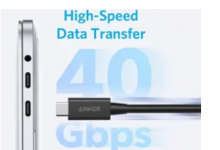 Anker 更新了其广受欢迎的 Thunderbolt 4 USB-C 线缆